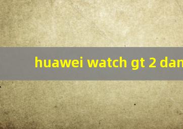 huawei watch gt 2 dan-b19